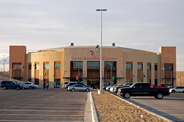 The New Mexico Stars play in the Santa Ana Star Center.