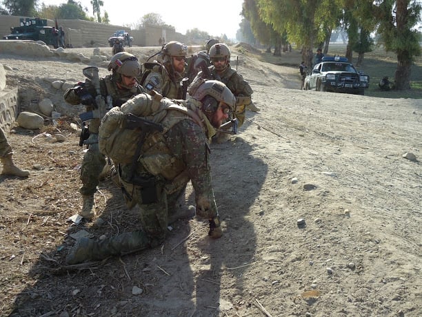 Slovak 5th Special Forces Regiment operating in eastern Afghanistan