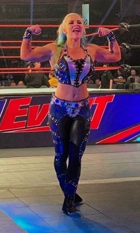 Brooke in WWE Live Event 2019