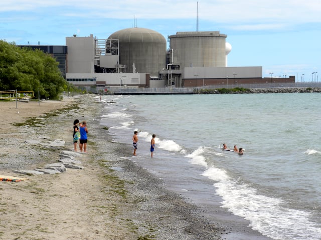 The Pickering Nuclear Generating Station is one of three nuclear power stations in Ontario.