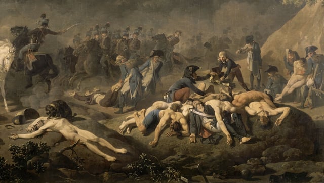 Soldiers killed in battle in 1797