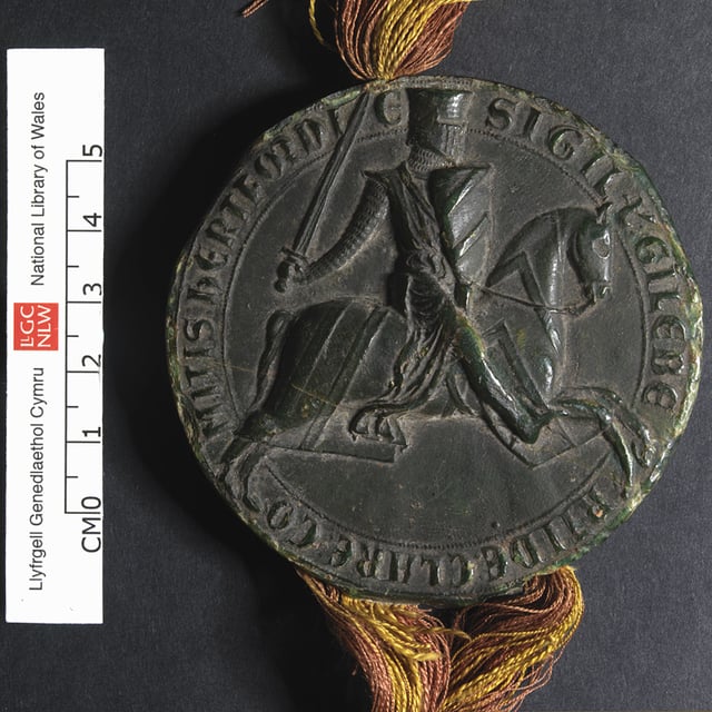 The Seal of Gilbert de Clare