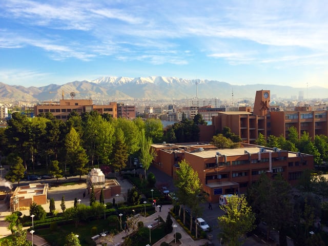 Sharif University of Technology, one of Iran's most prestigious higher education institutions.