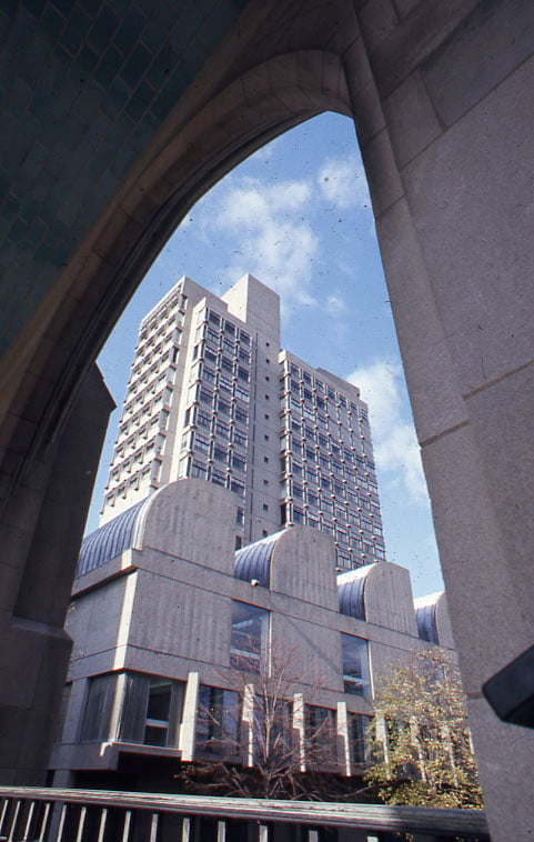 Sert's buildings expanded the campus in the 1960s