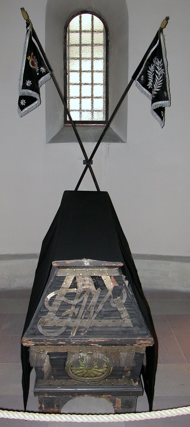 Tomb of Frederick William, in the crypt of Brunswick Cathedral