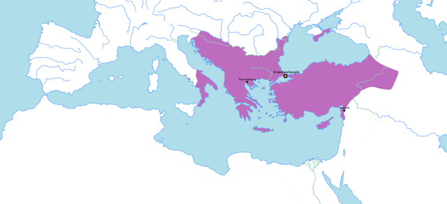 The Eastern Roman (Byzantine) Empire c. 1025
