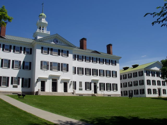 On the Dartmouth Green, 2007: Dartmouth Hall and Thornton Hall
