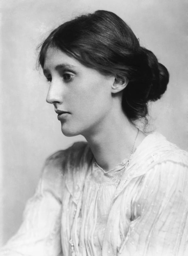 Writer Virginia Woolf (Languages, 1901)