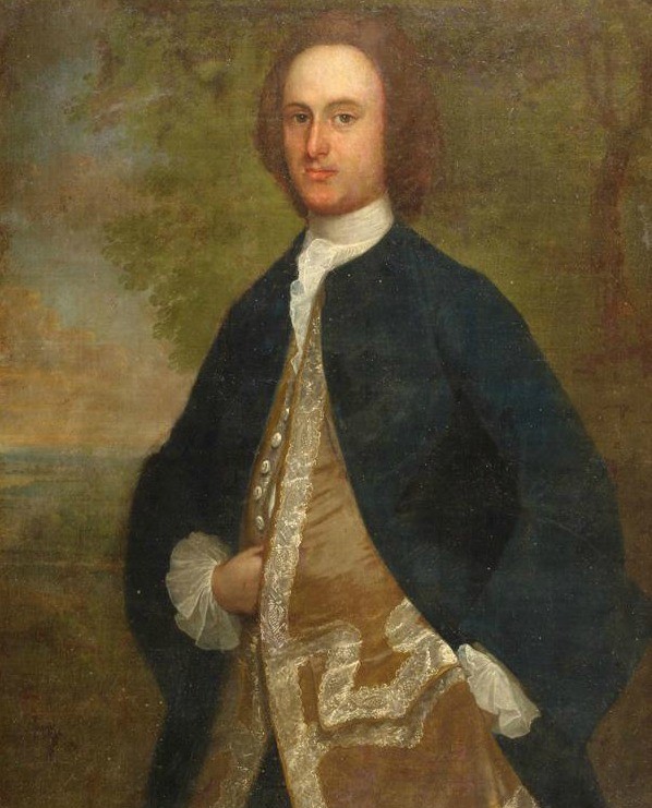 An 18th-century portrait of Juan Vicente Bolívar y Ponte, the father of Simón Bolívar