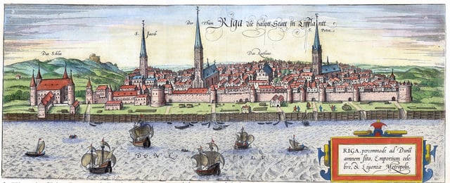 Riga in the 16th century