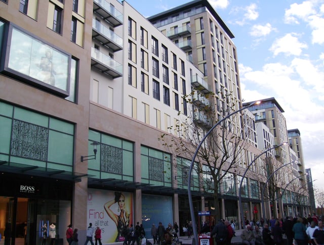 St. David's is the largest shopping centre in Wales.