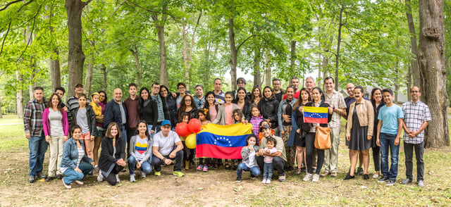 Venezuelan people in Canada.