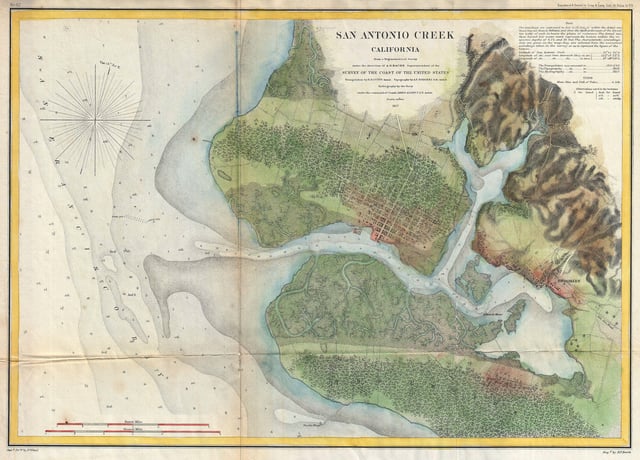 1857 Map of Oakland