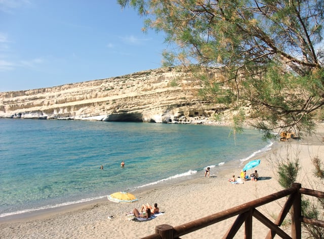 Matala beach