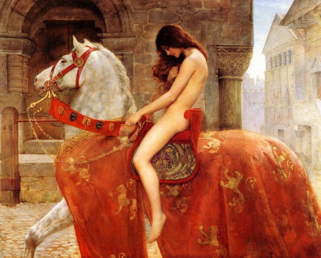 Lady Godiva, 1897 painting by John Collier