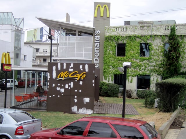 A Montevideo McCafé