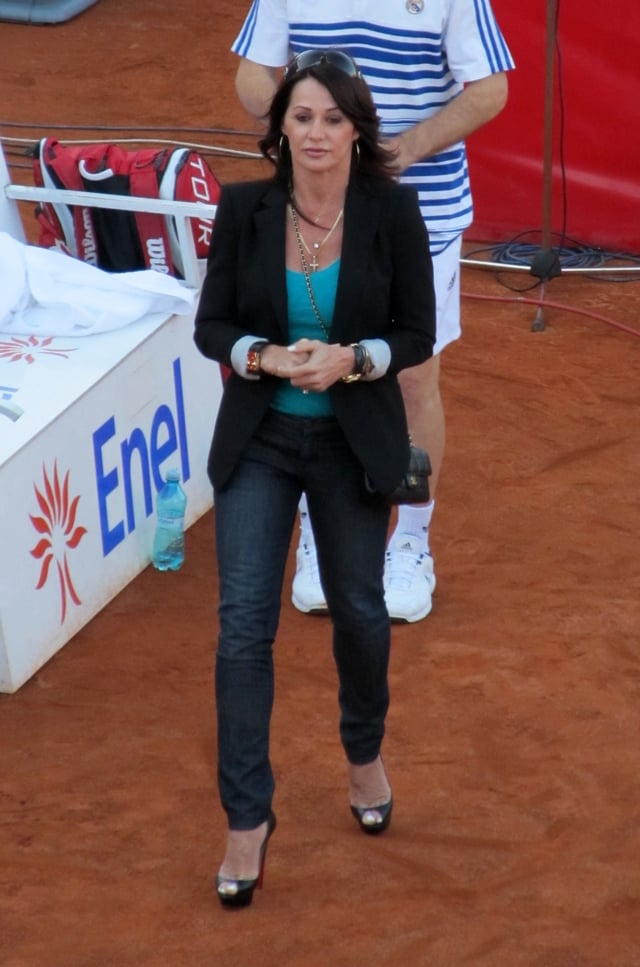 Comăneci at the BRD Năstase Țiriac Trophy, April 2012