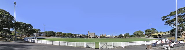 Ground of Melbourne University Cricket Club in Parkville