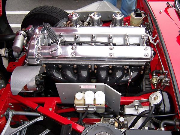 XK engine in an E-Type
