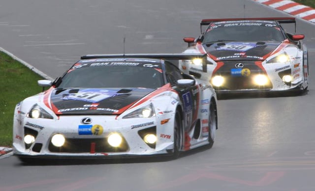 Lexus campaigned at the 24 Hours Nürburgring