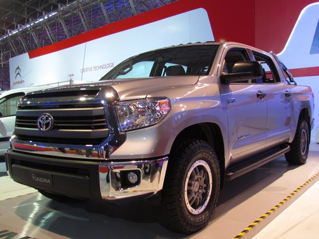 Toyota Tundra TRD in Chile.