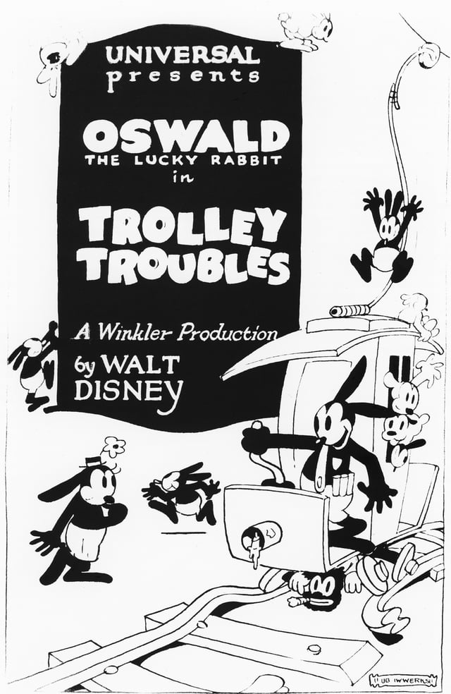 Theatrical poster for Trolley Troubles