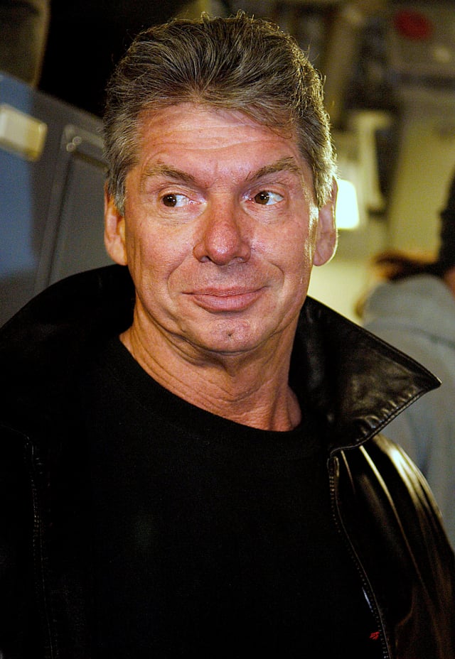 Vince McMahon, the owner, chairman and CEO of the WWE since 1980