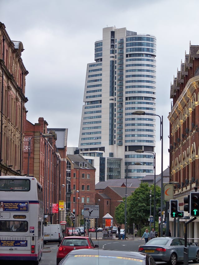 Bridgewater Place, a symbol of Leeds' growing financial importance.
