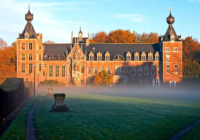Arenberg Château, part of the Katholieke Universiteit Leuven, the oldest university in Belgium and the Low Countries.