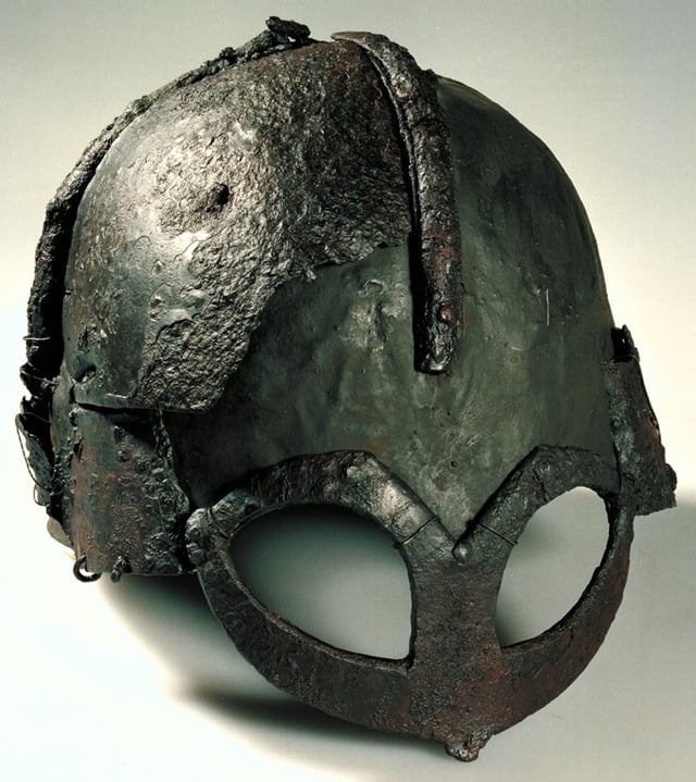 The Gjermundbu helmet found in Buskerud is the only known reconstructable Viking Age helmet
