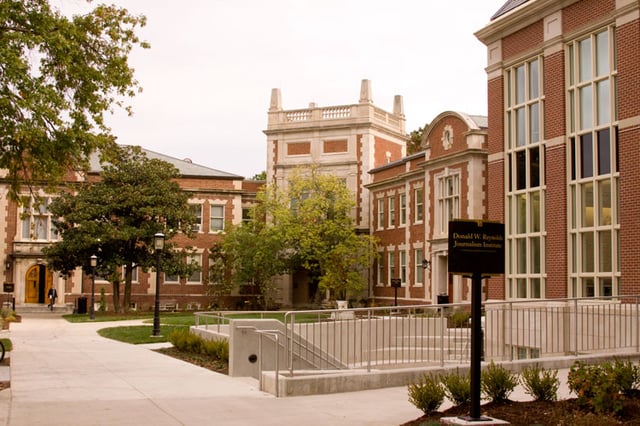 The Missouri School of Journalism, ranked number one in 1996 according to the 1996 U.S. News & World Report (U.S. News no longer ranks journalism schools)