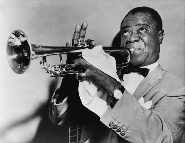Louis Armstrong was an American jazz trumpeter, composer, singer and actor.
