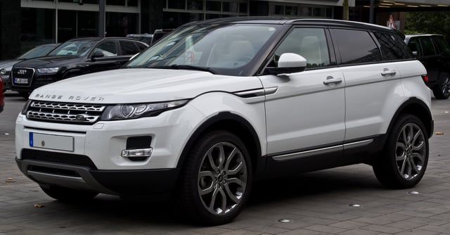 The Range Rover Evoque is manufactured at Jaguar Land Rover's plant at Halewood.