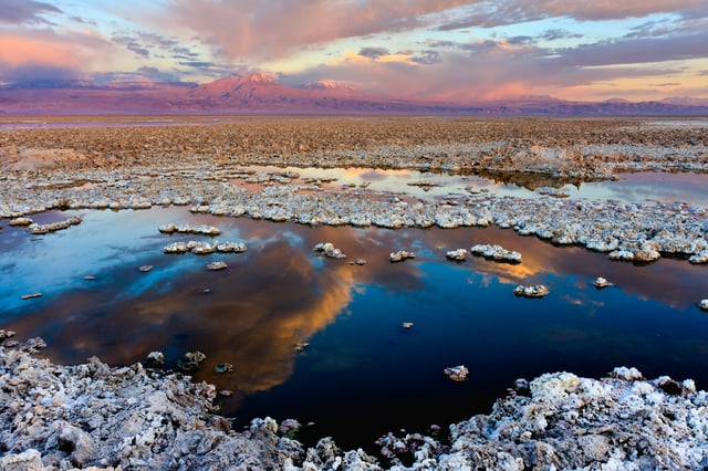Salar de Atacama in the Atacama Desert