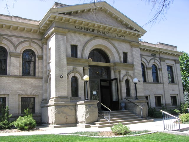 Boise's Carnegie Public Library opened in 1905 on Washington St. and remained at that site until the library moved in 1973.