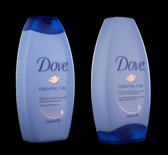 Dove shampoo and conditioner