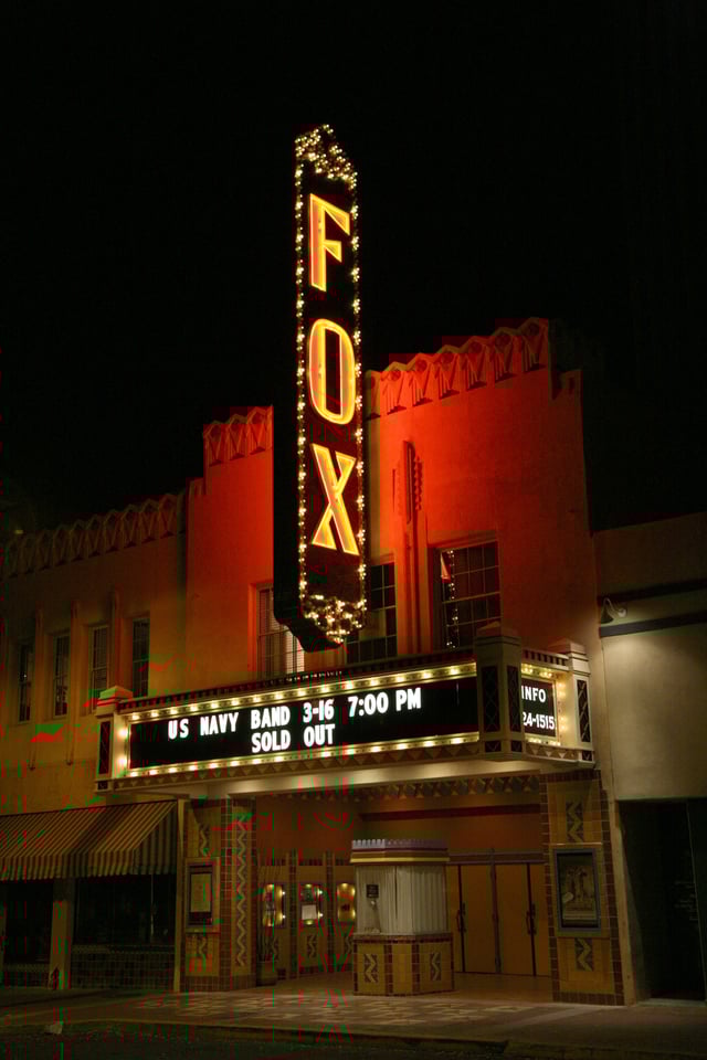 The recently restored Fox Theatre is in downtown Tucson.
