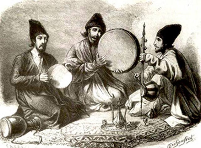 Kurdish Musicians 1890.