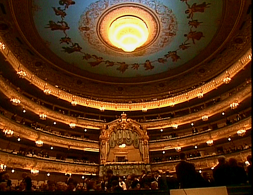 The main auditorium of the Mariinsky Theatre