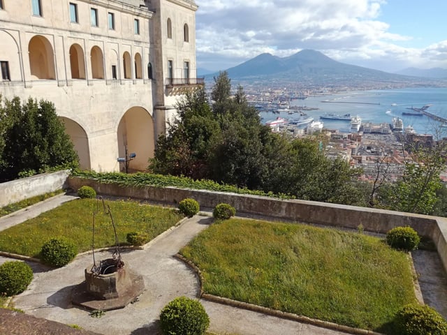Hanging gardens of the Certosa di San Martino