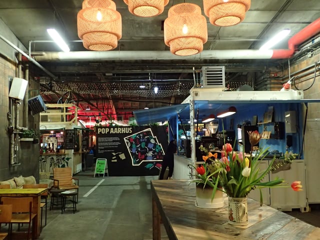 Aarhus Street Food, one of two indoor food halls