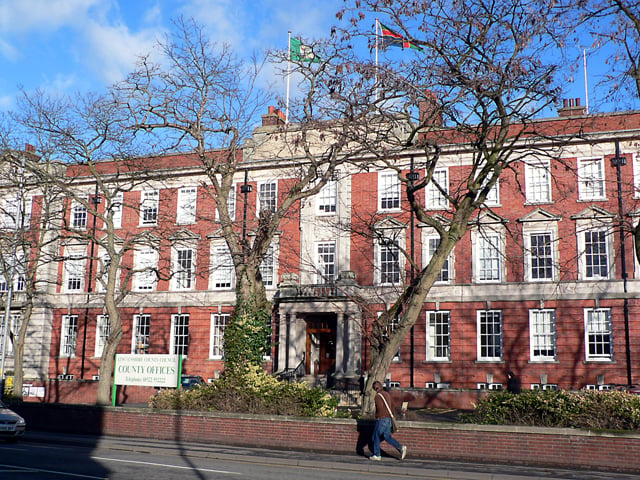 County council building on Newland