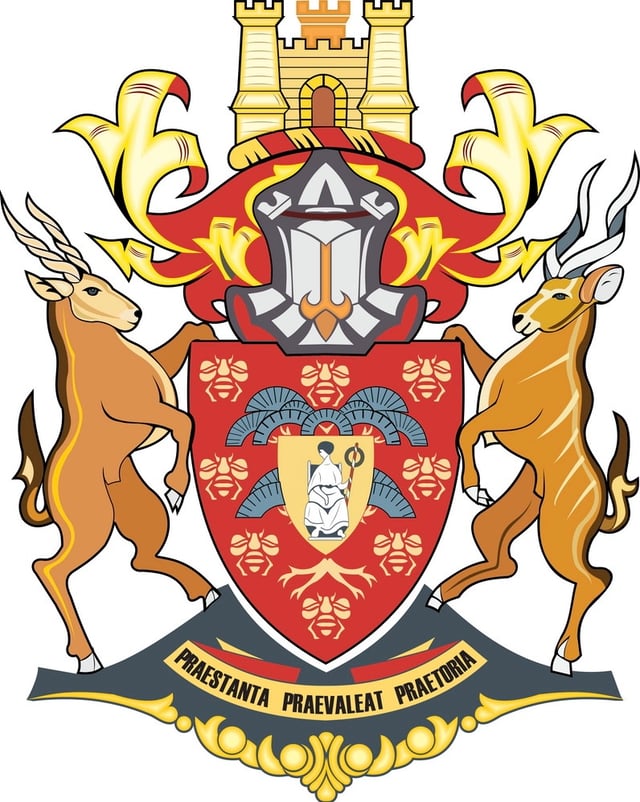 Pretoria civic coat of arms (1907)