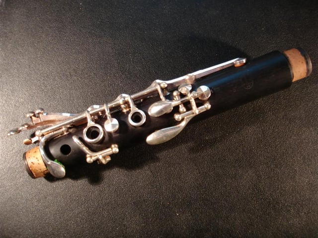 Upper joint of a Böhm system clarinet