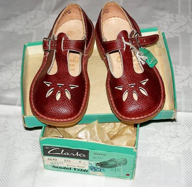 Clarks Joyance T-bar sandals were produced from 1933 to 1973.