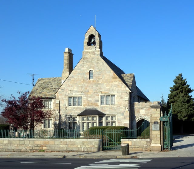 The gatehouse of Lutheran Cemetery