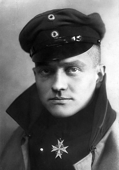 Manfred von Richthofen, known as The Red Baron.