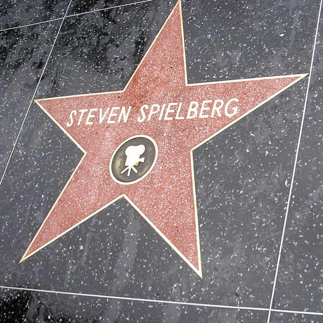 Steven Spielberg's star on the Hollywood Walk of Fame