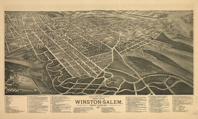 Winston-Salem, 1891