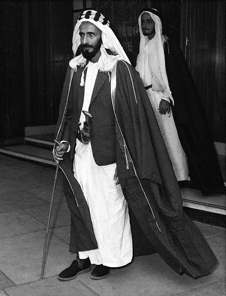 Sheikh Shakhbut bin Sultan Al Nahyan, brother of Sheikh Zayed, ruled Abu Dhabi from 1928 to 1966